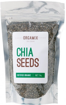 Orgamix Organic Chia Seeds Black (1Kg)