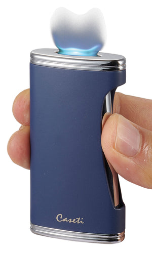 Caseti BigFlat Navy Blue Cigar Lighter