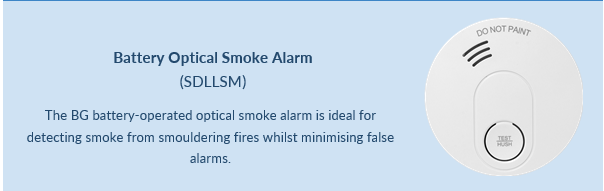 BG SDLLSM Battery Smoke Alarm