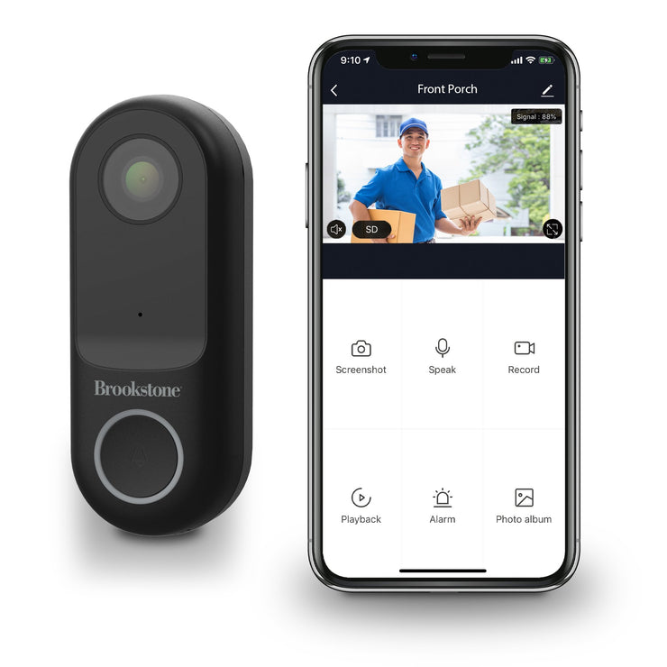 Brookstone Video Doorbell WiFi Camera