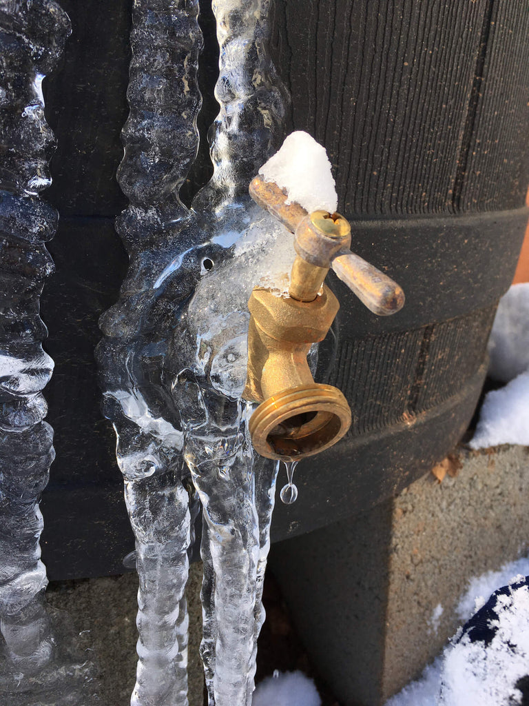 frozen spigot