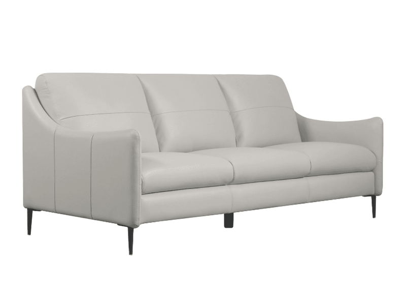 cordelia 3-piece leather sofa