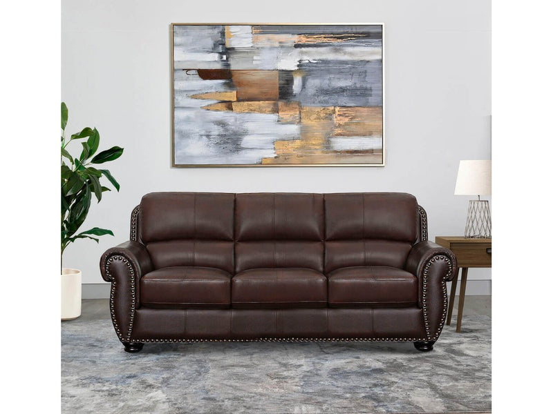 austin leather sofa review