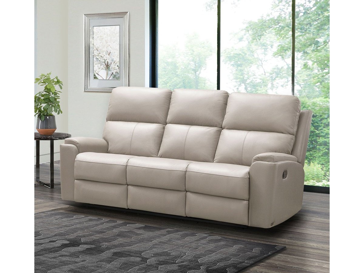 jackson leather reclining sofa