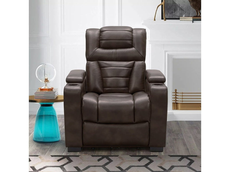 abbyson galaxy power theater recliner