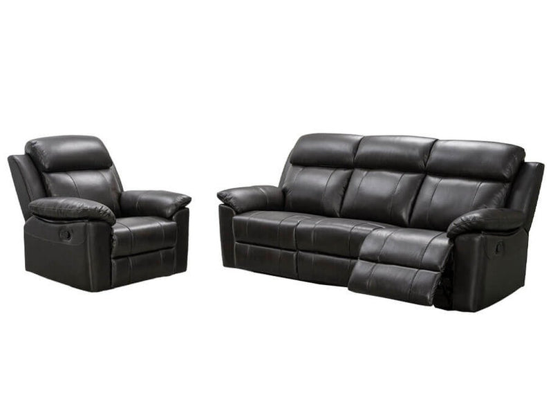 braylen leather reclining sofa