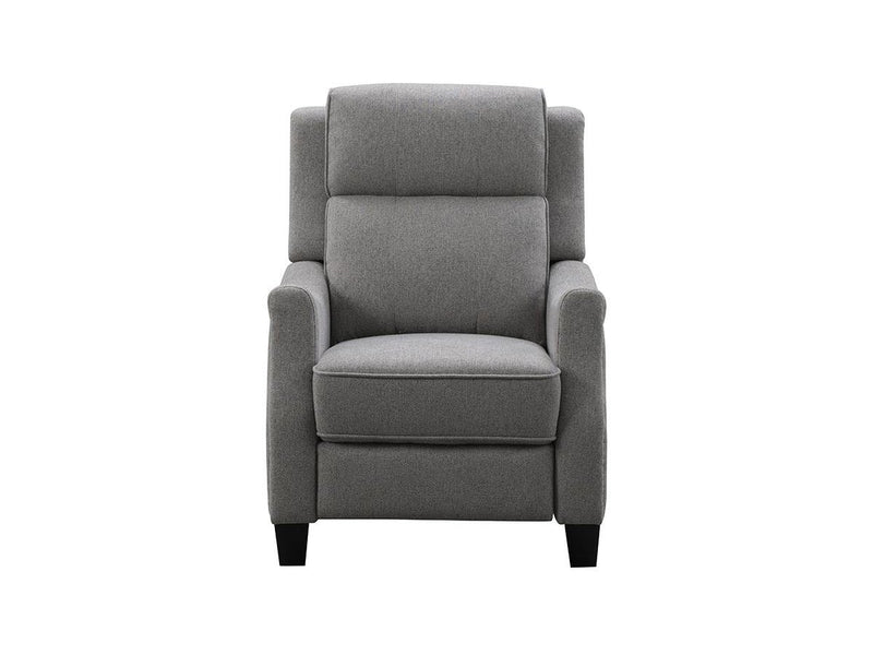 calvin fabric pushback recliner