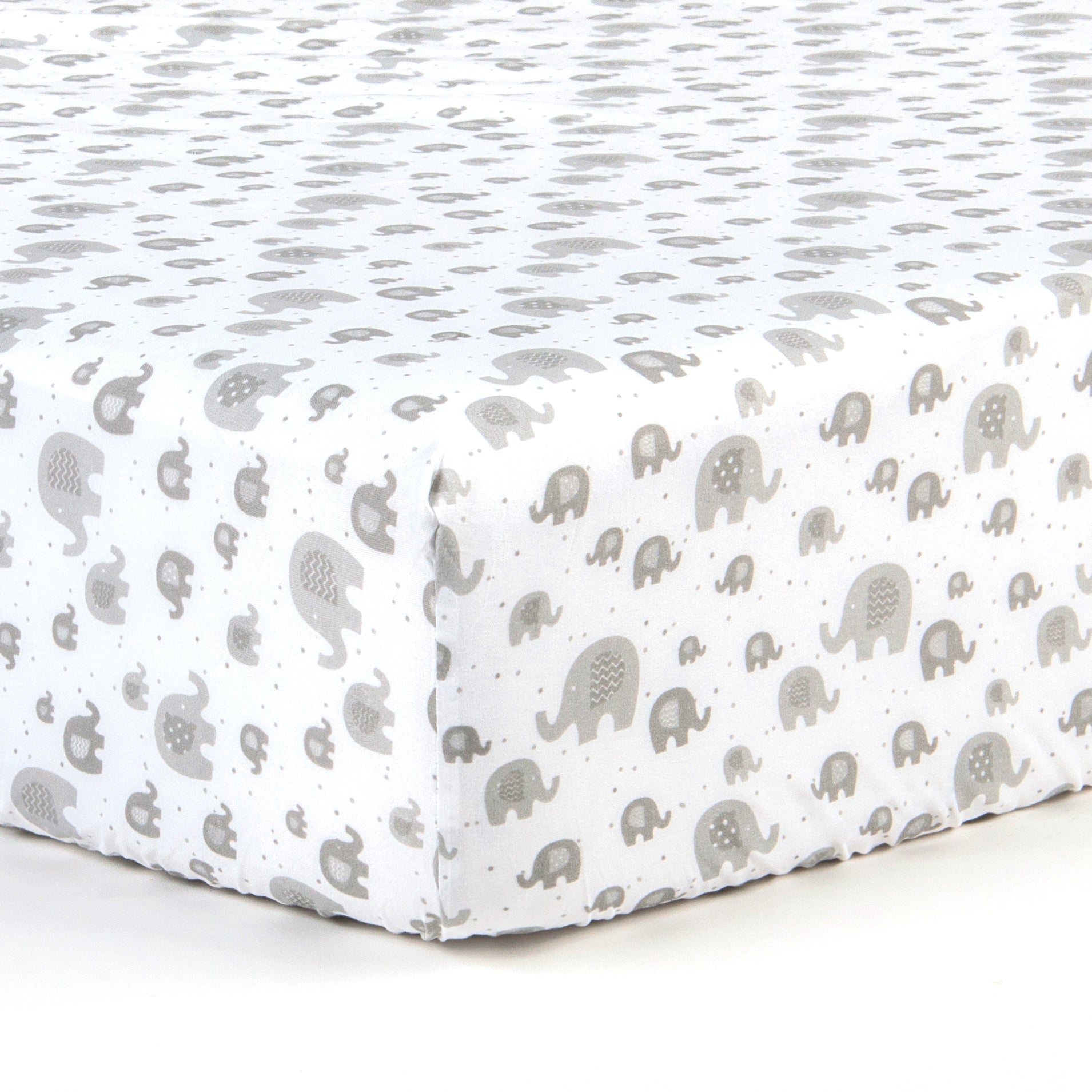 Microfiber Fitted Crib Sheets Set Of 2 Tadpoles