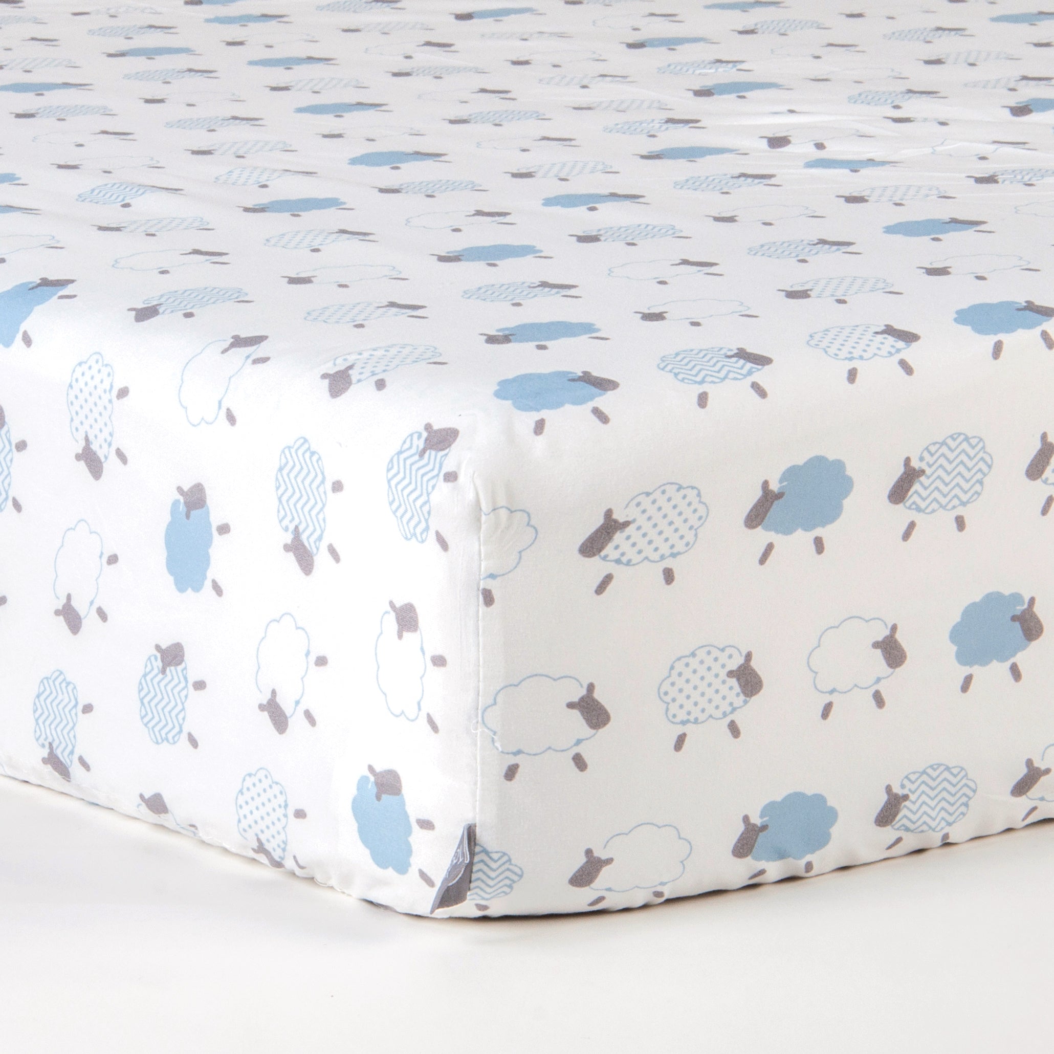 Microfiber Fitted Crib Sheets Set Of 2 Tadpoles