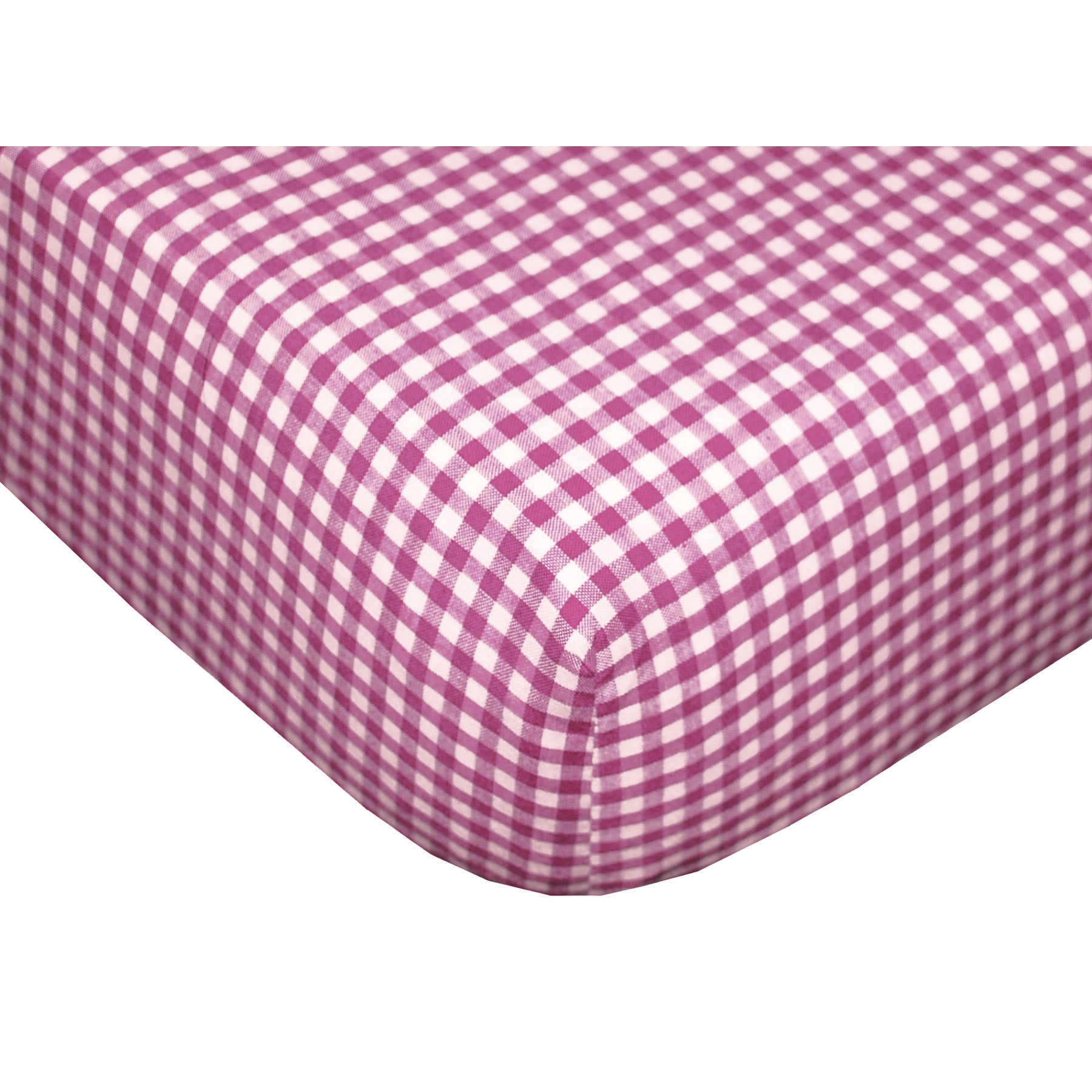 Gingham Fitted Crib Sheets Set Of 2 Tadpoles