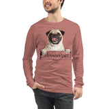 Unisex Long Sleeve Tee Mississippi Pug Long Sleeve T Shirt