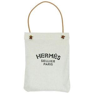 hermes canvas bucket bag