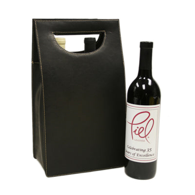 DOUBLE DELUXE WINE CARRIER – Piel Leather