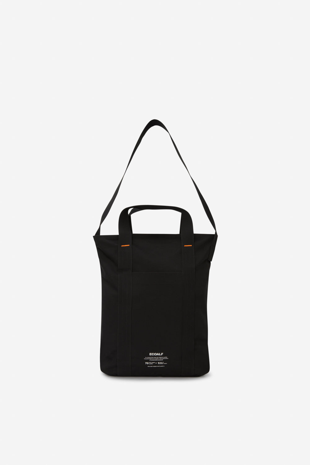 TOTE BAG BONDED NOIR