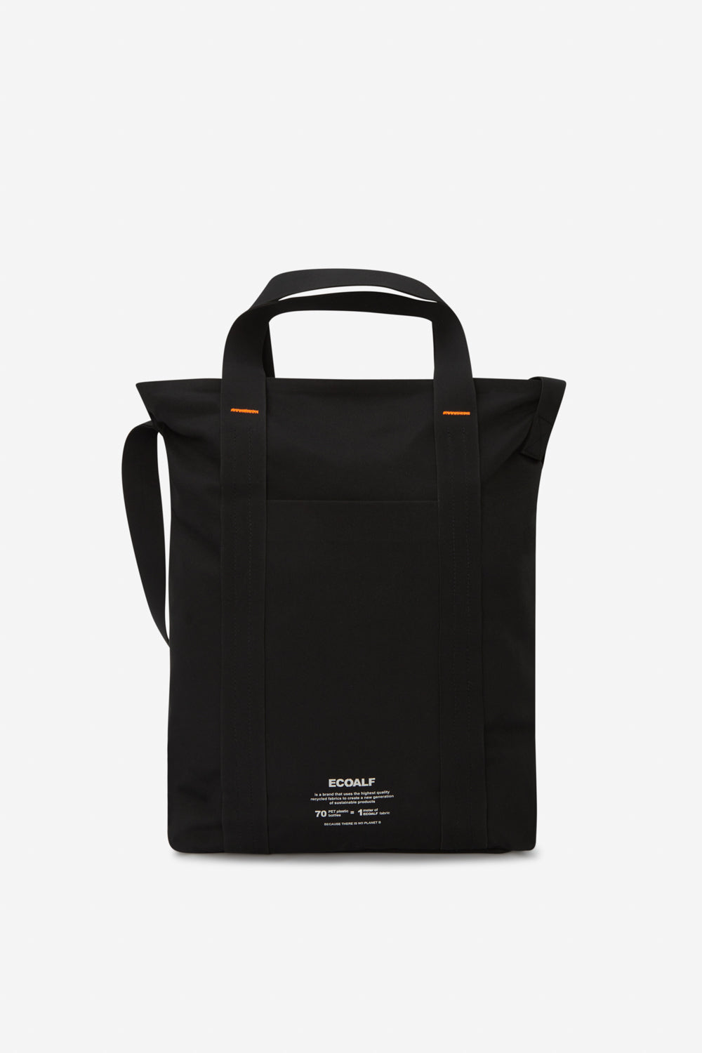 TOTE BAG BONDED NOIR