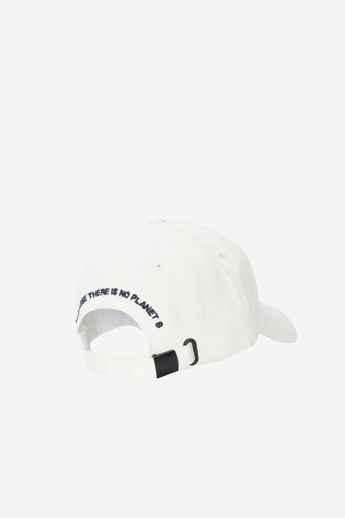 WHITE EMBROIDERED CAP 