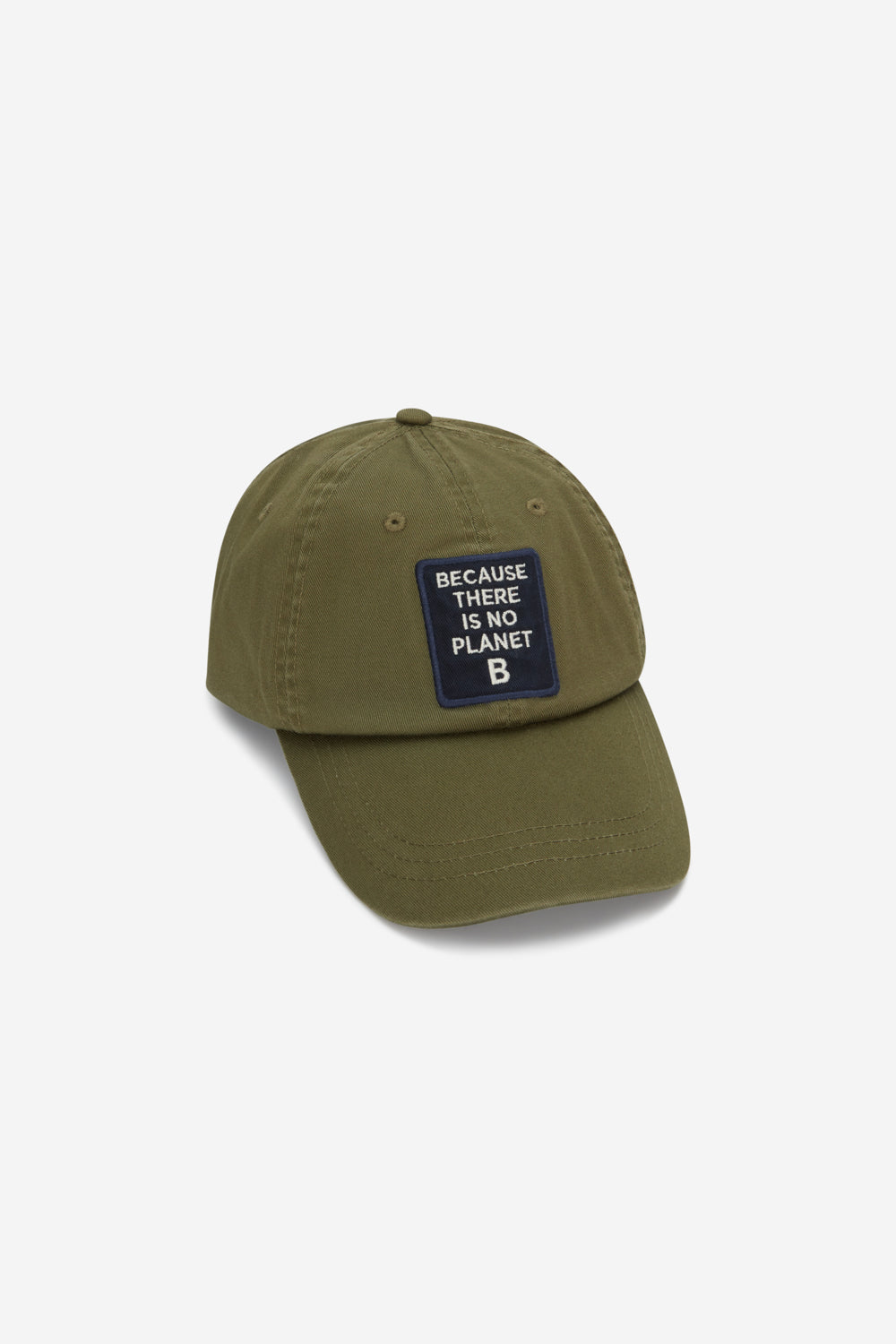 CASQUETTE PATCH BECAUSE VERTE