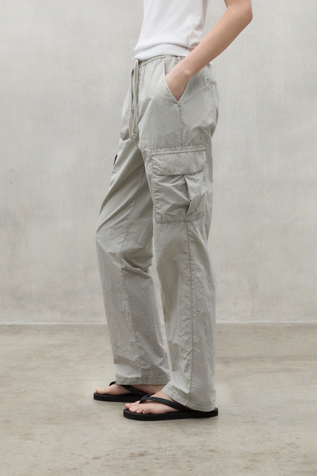 WHITE COLIN TROUSERS