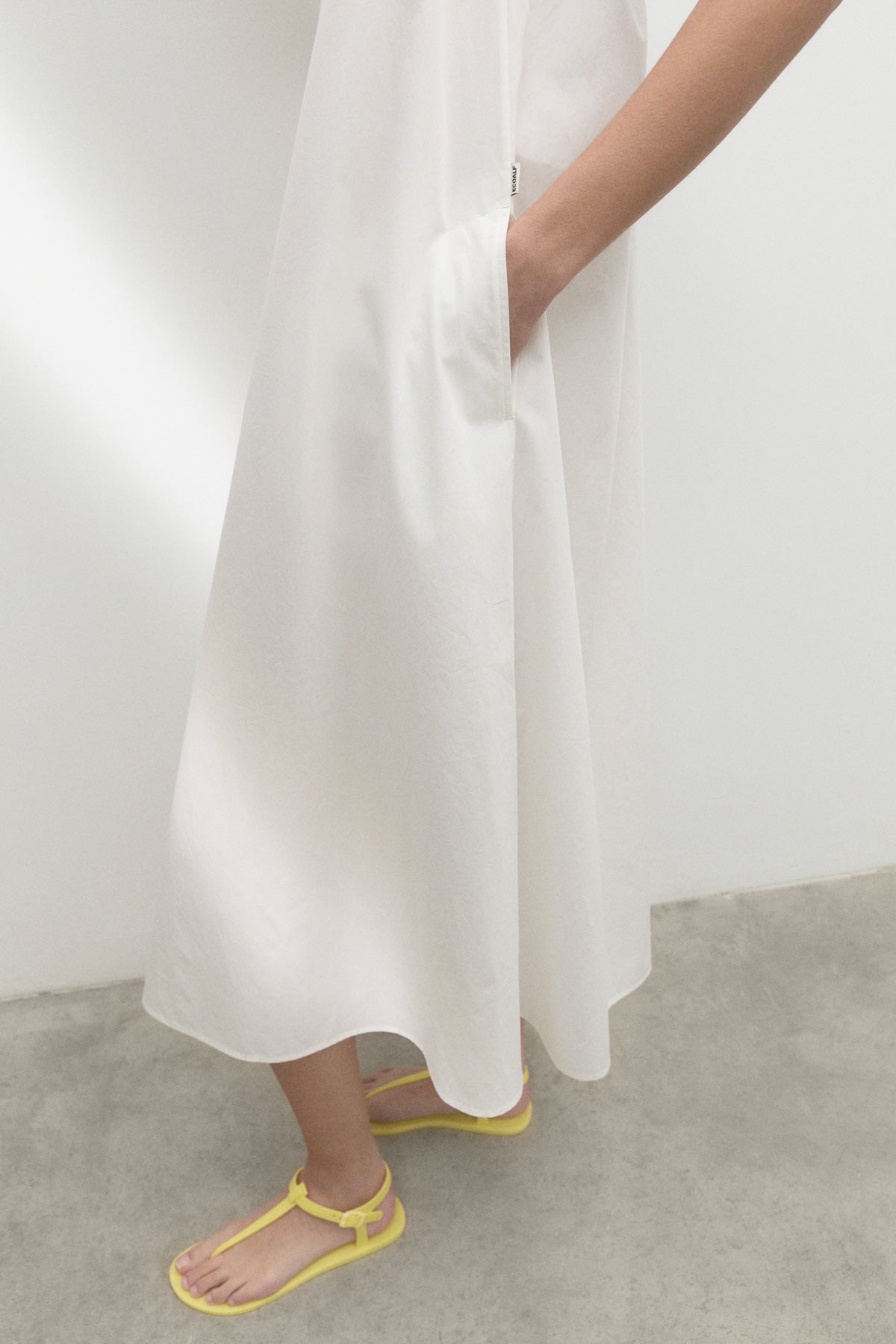 VESTIDO OVERSIZE PERLA BLANCO