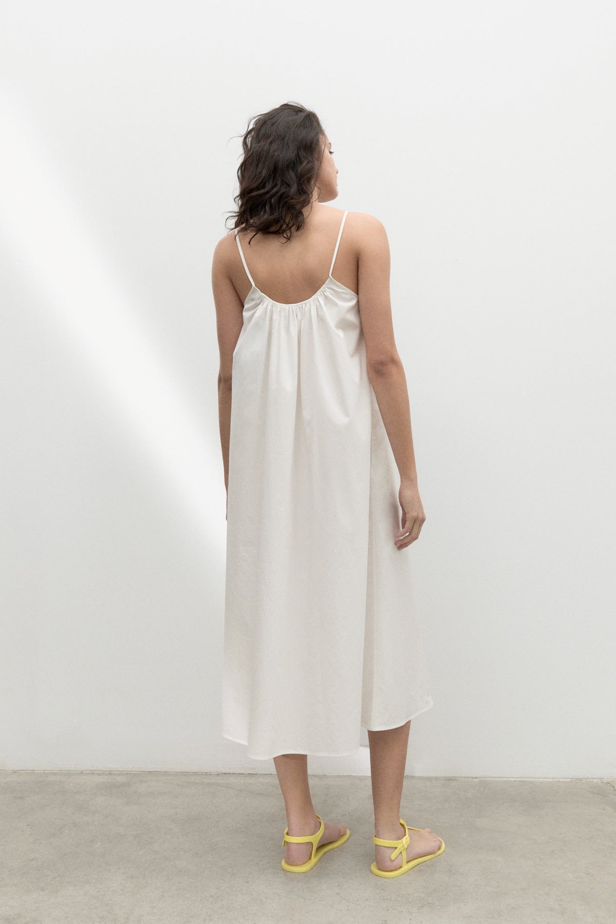 VESTIDO OVERSIZE PERLA BLANCO