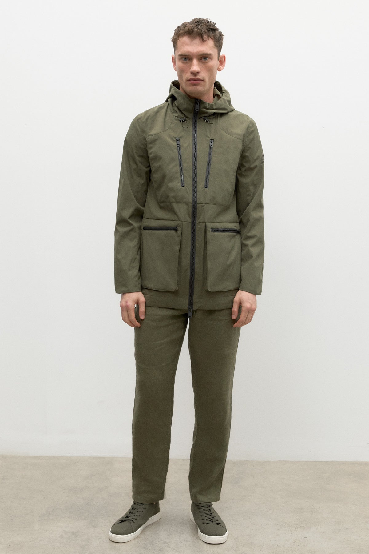 MANTEAU ANETO VERT