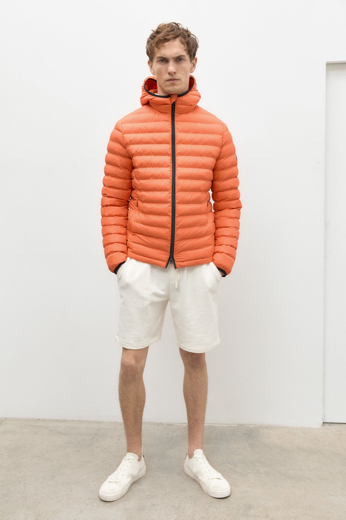 CHAQUETA ATLANTIC NARANJA