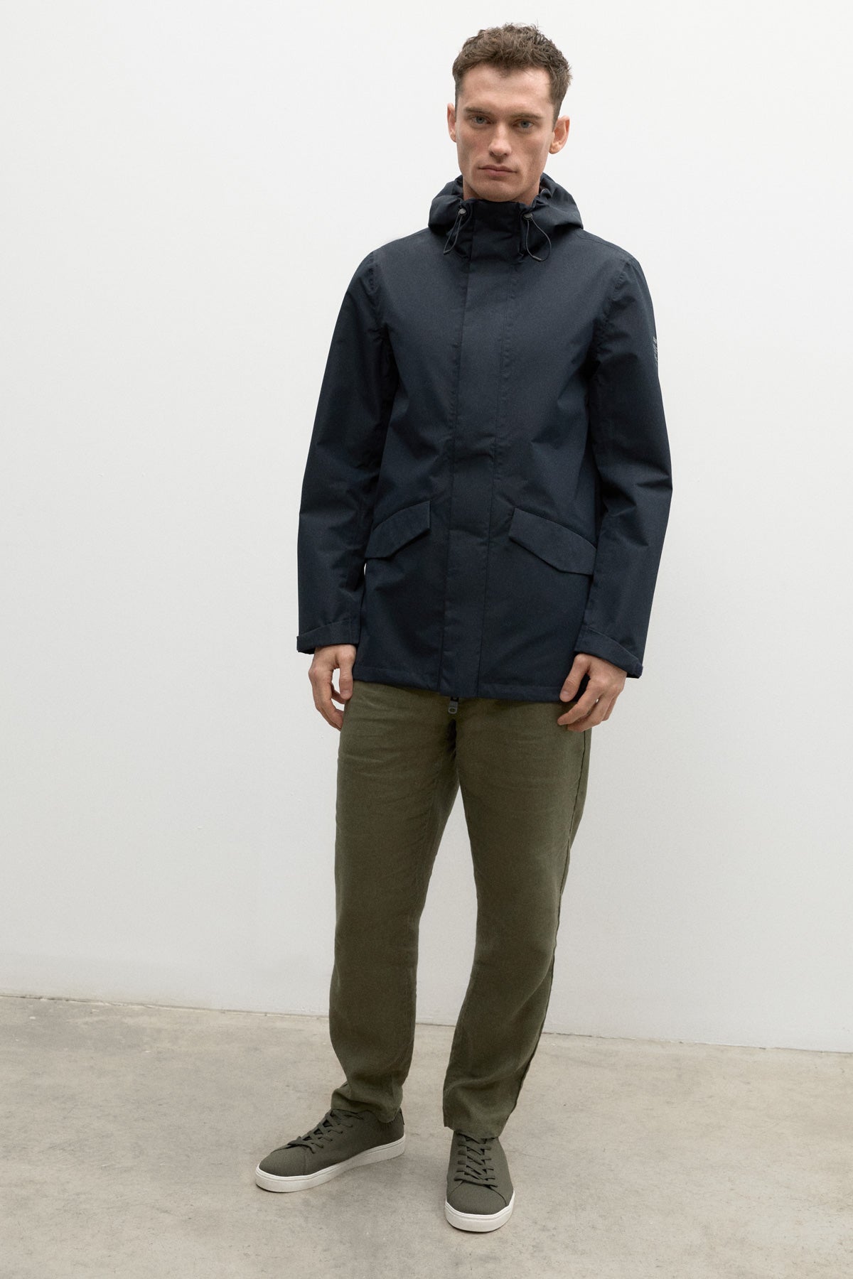 MANTEAU CACHI BLEU MARINE