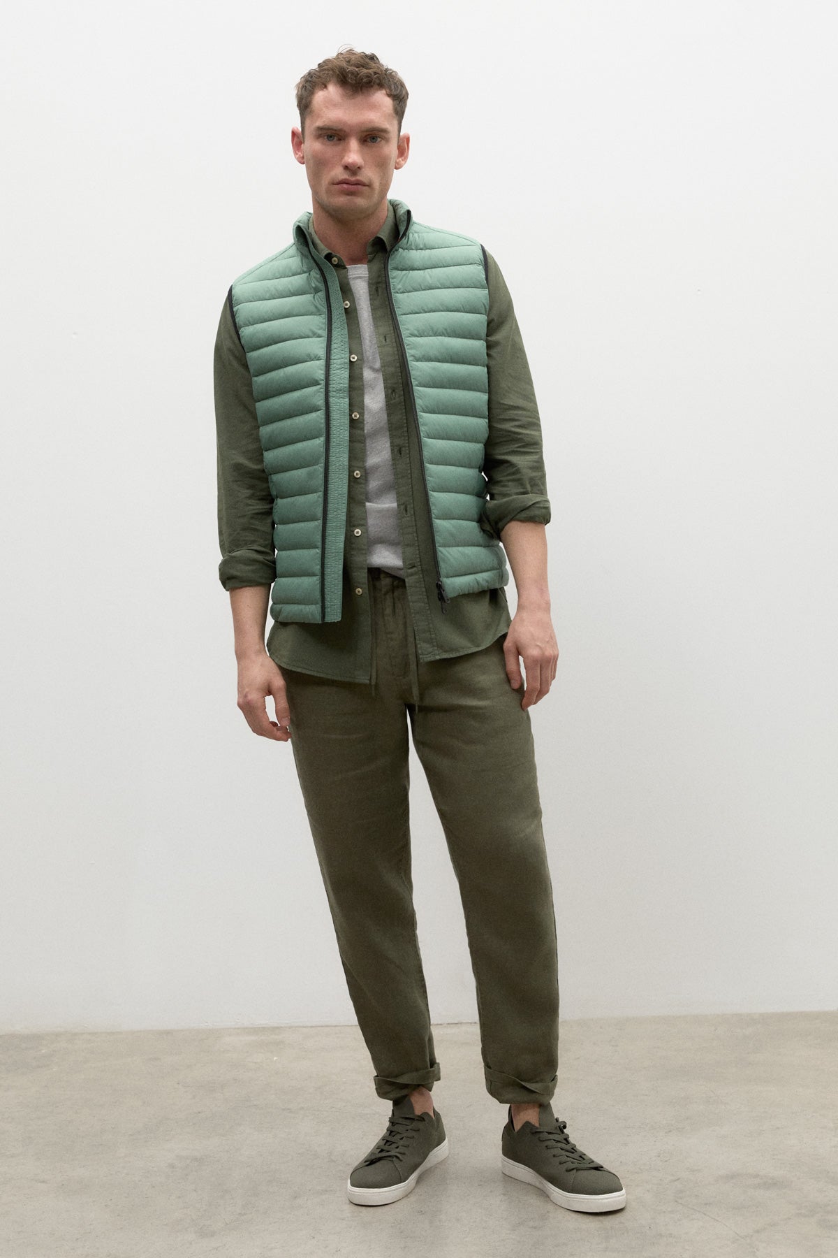 GILET CARDIFF VERT