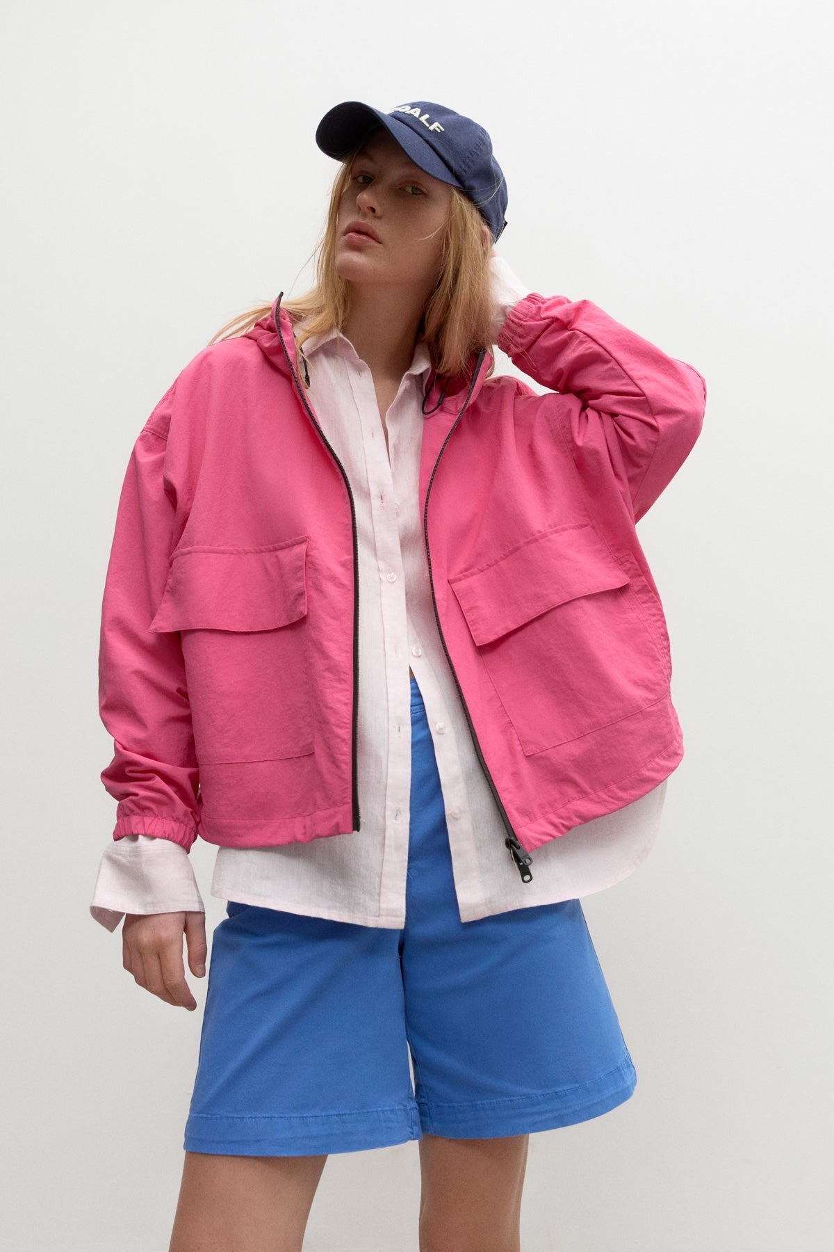 VESTE OVERSIZE NEVIS ROSE