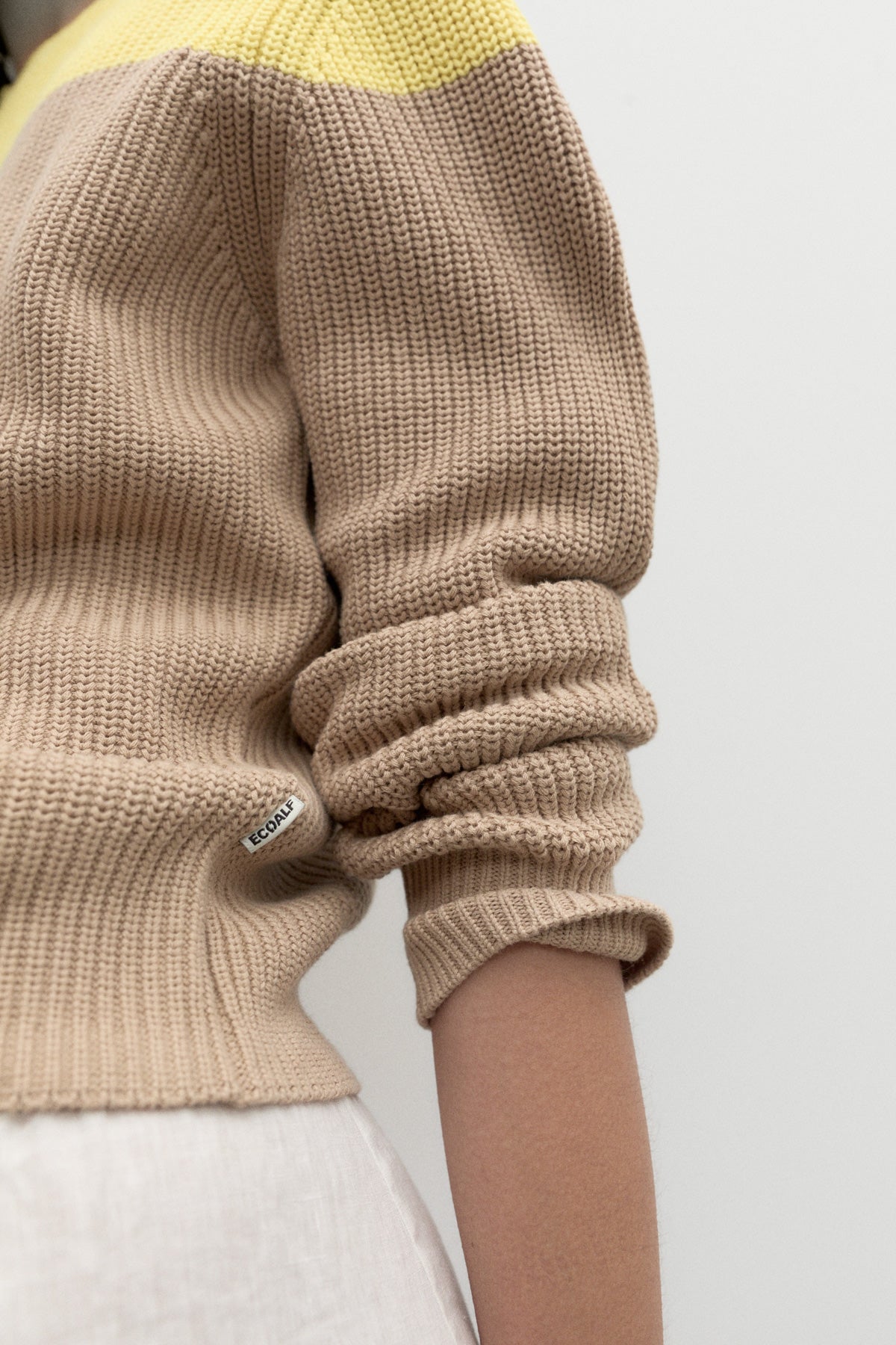 ELM KNIT SWEATER BEIGE