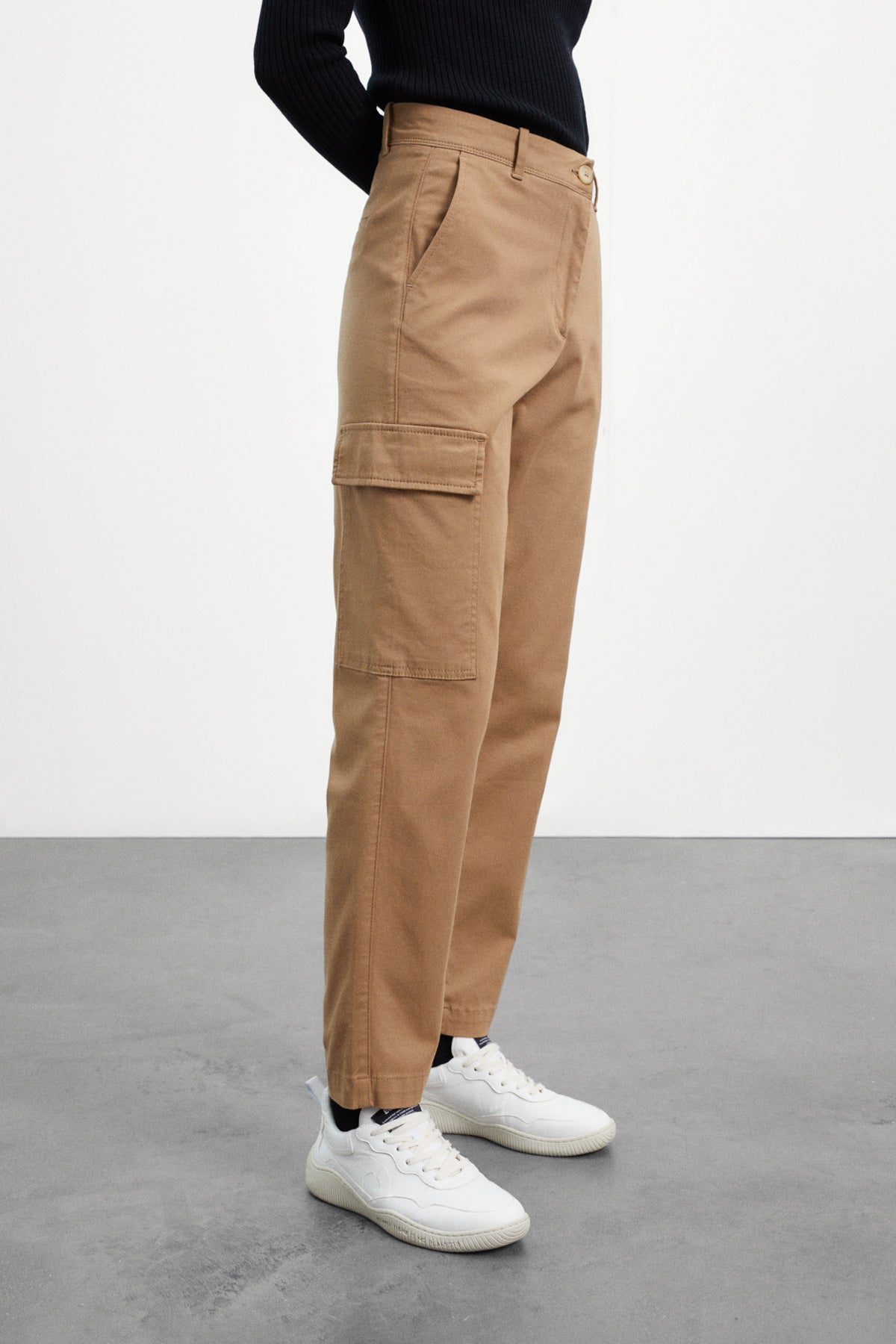 BROWN ALBAIDA TROUSERS 