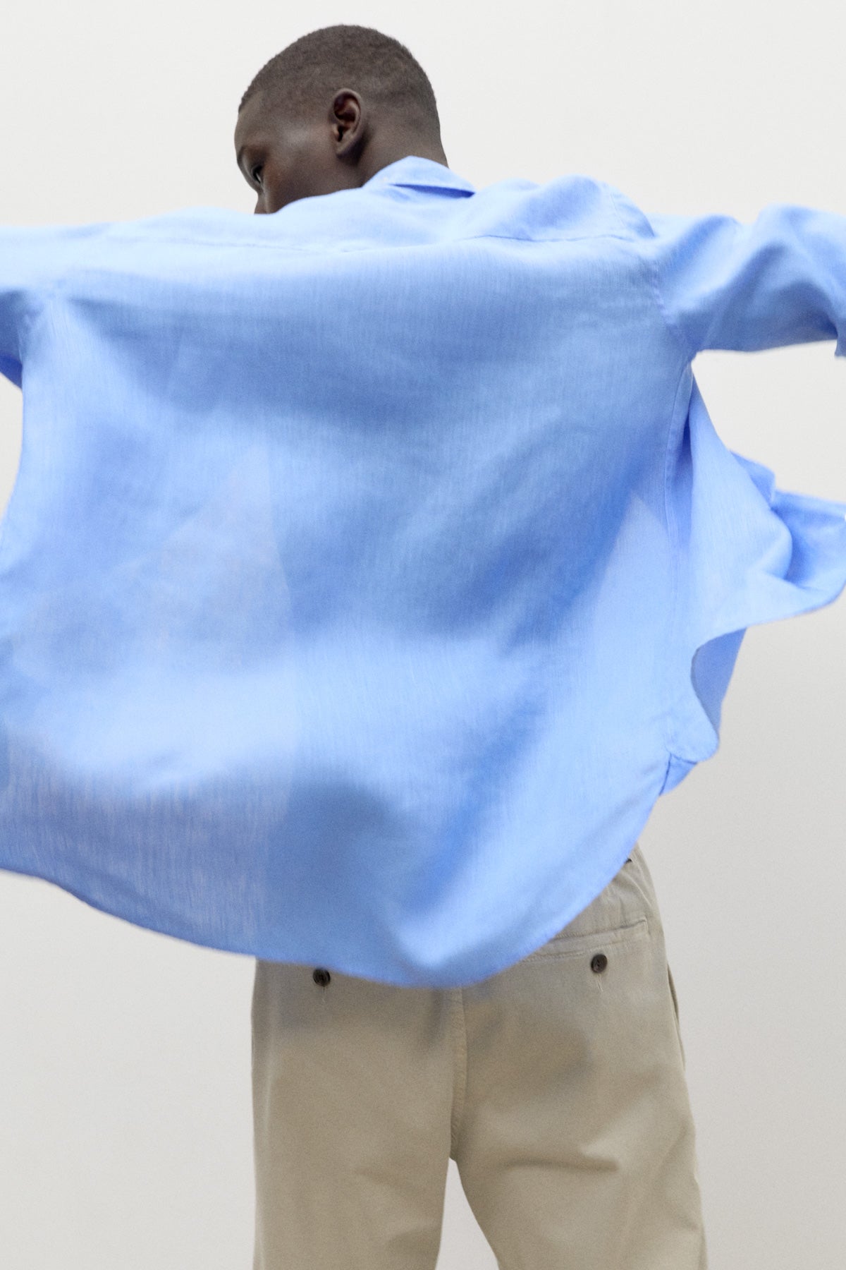 MALIBU LINEN SHIRT BLUE