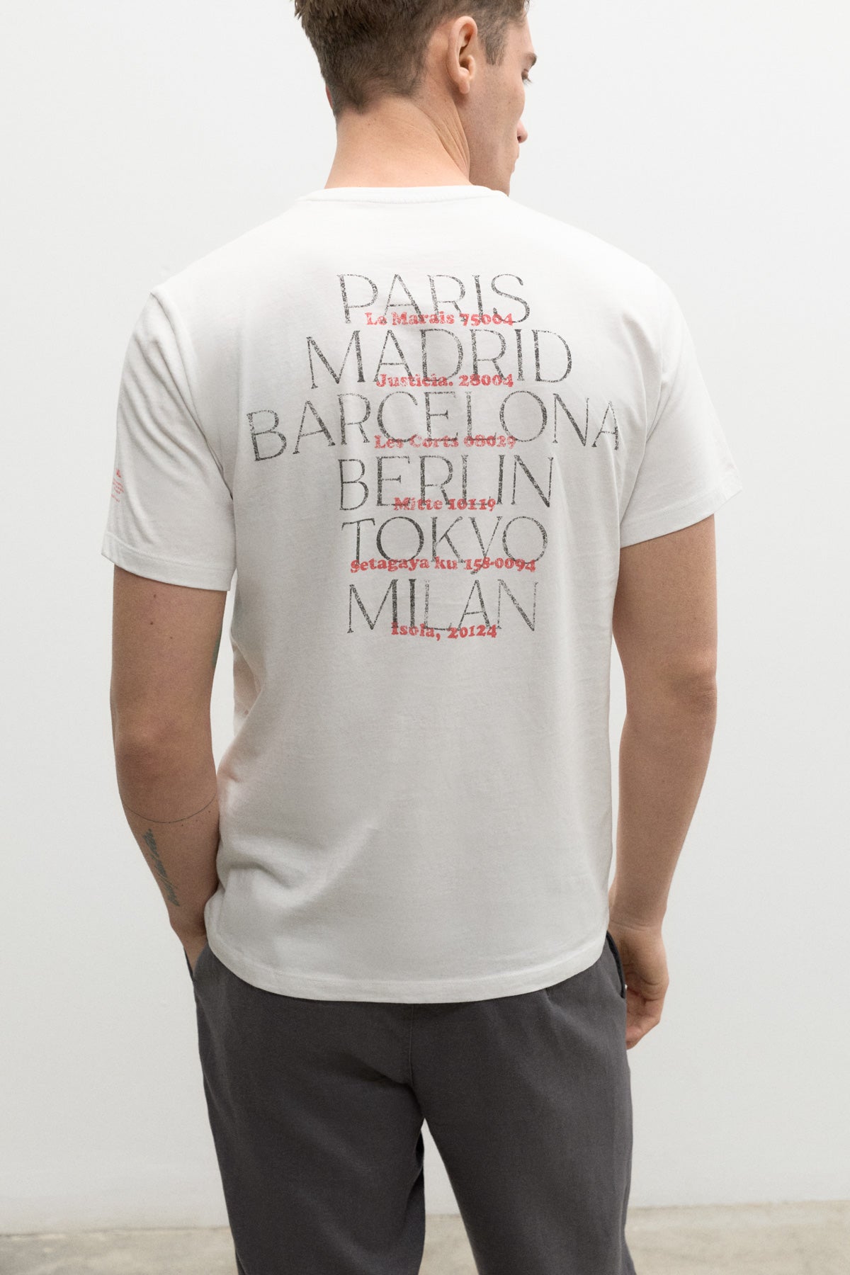 T-SHIRT BARRI BLANC