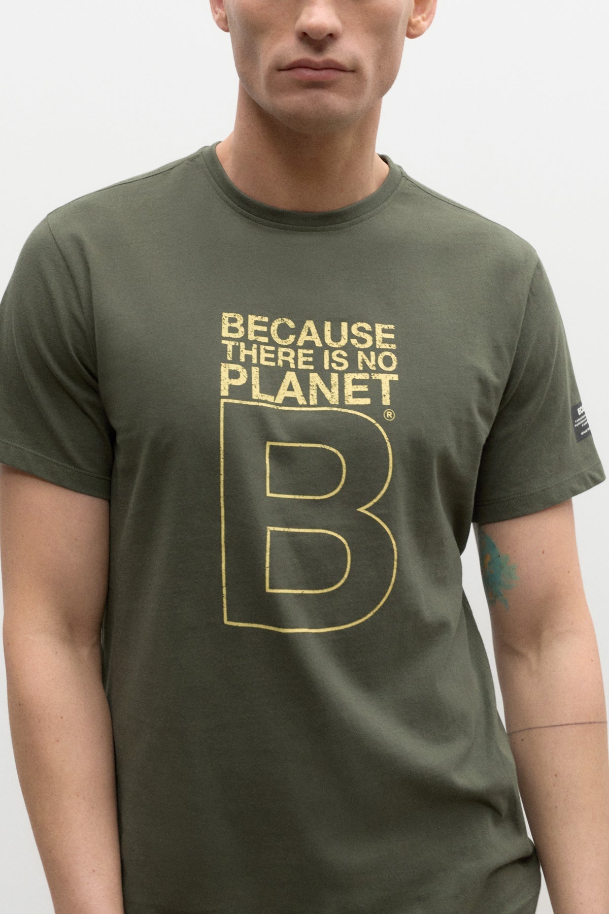 T-SHIRT GREAT-B VERT