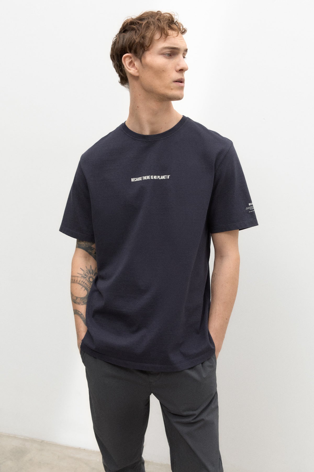 SPUN OVERSIZE T-SHIRT DEEP NAVY