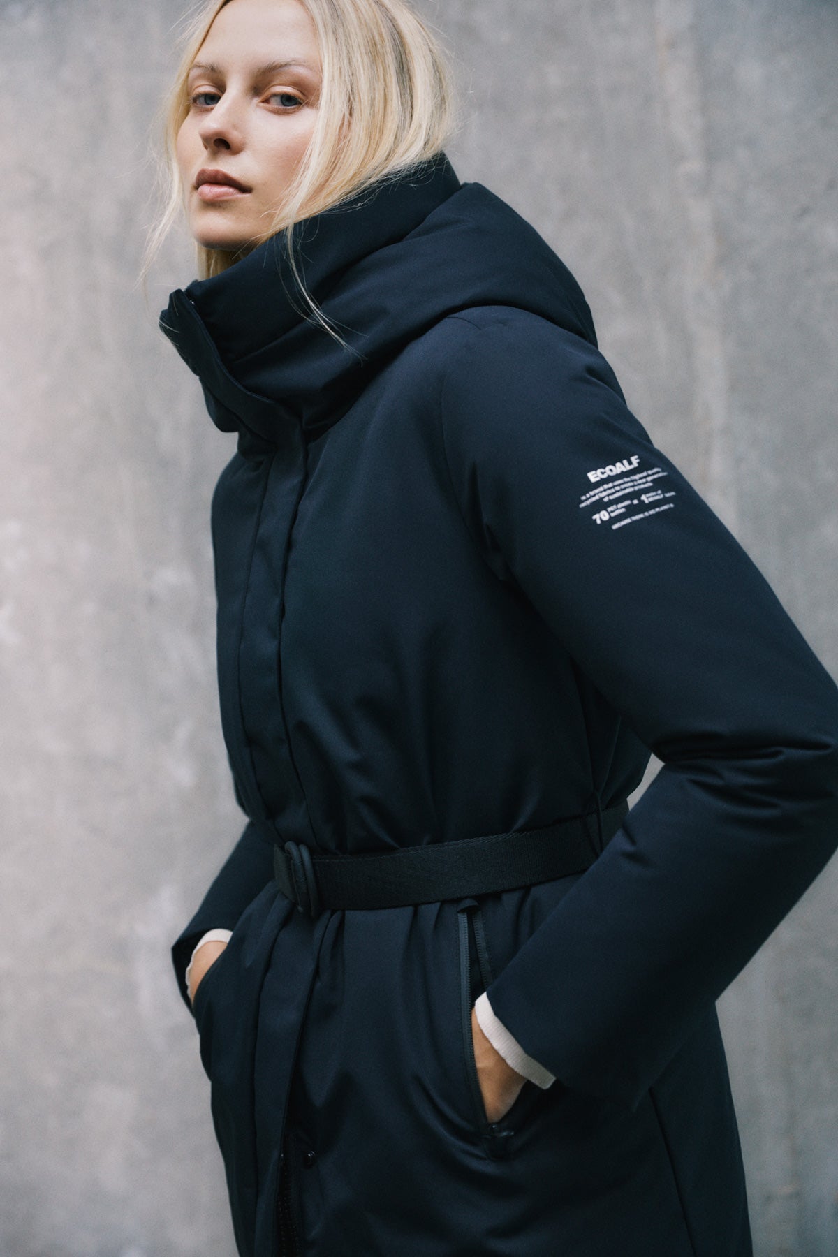 Ecoalf Cronullaalf Jacket - Abrigo Mujer