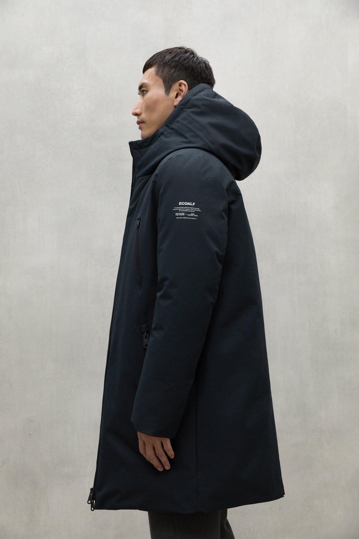 BLACK LIVORNO COAT