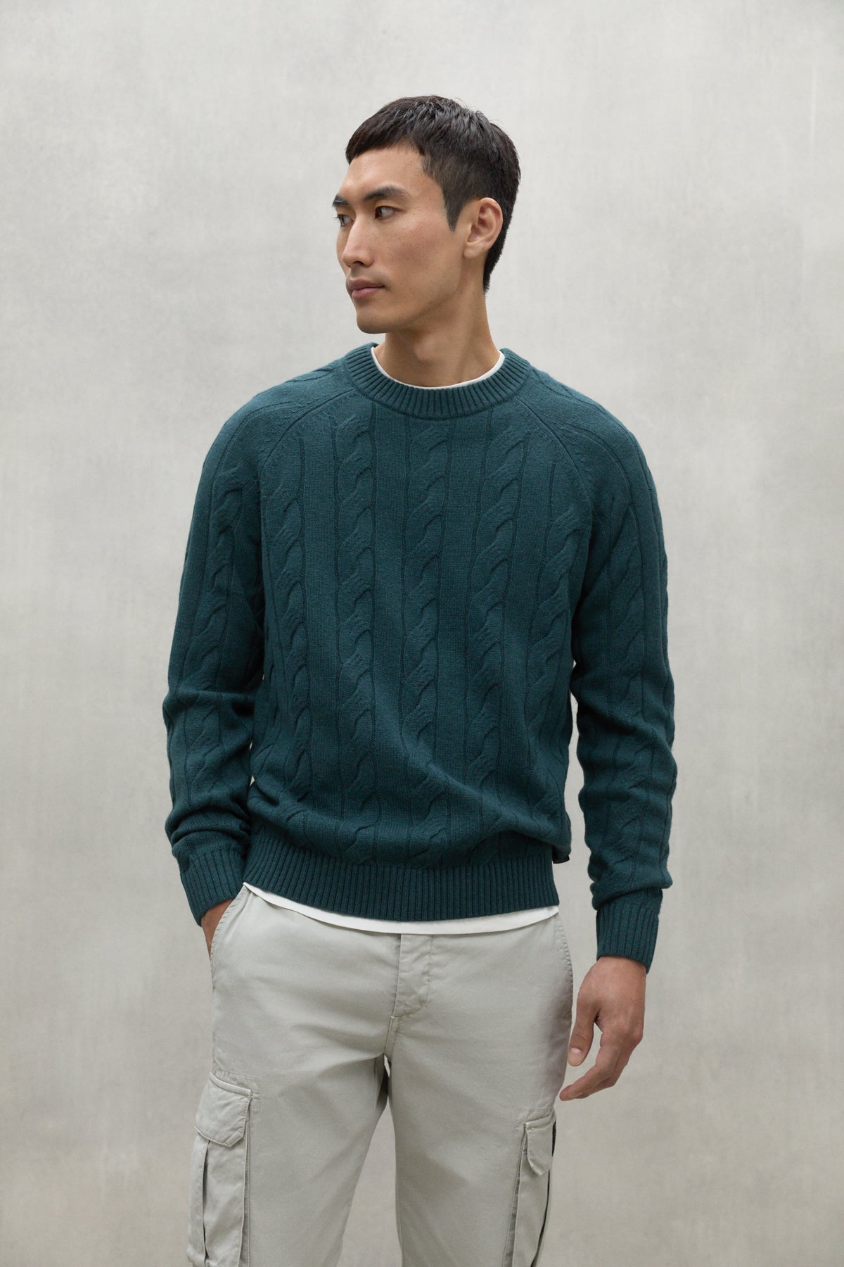 GREEN TILO SWEATER