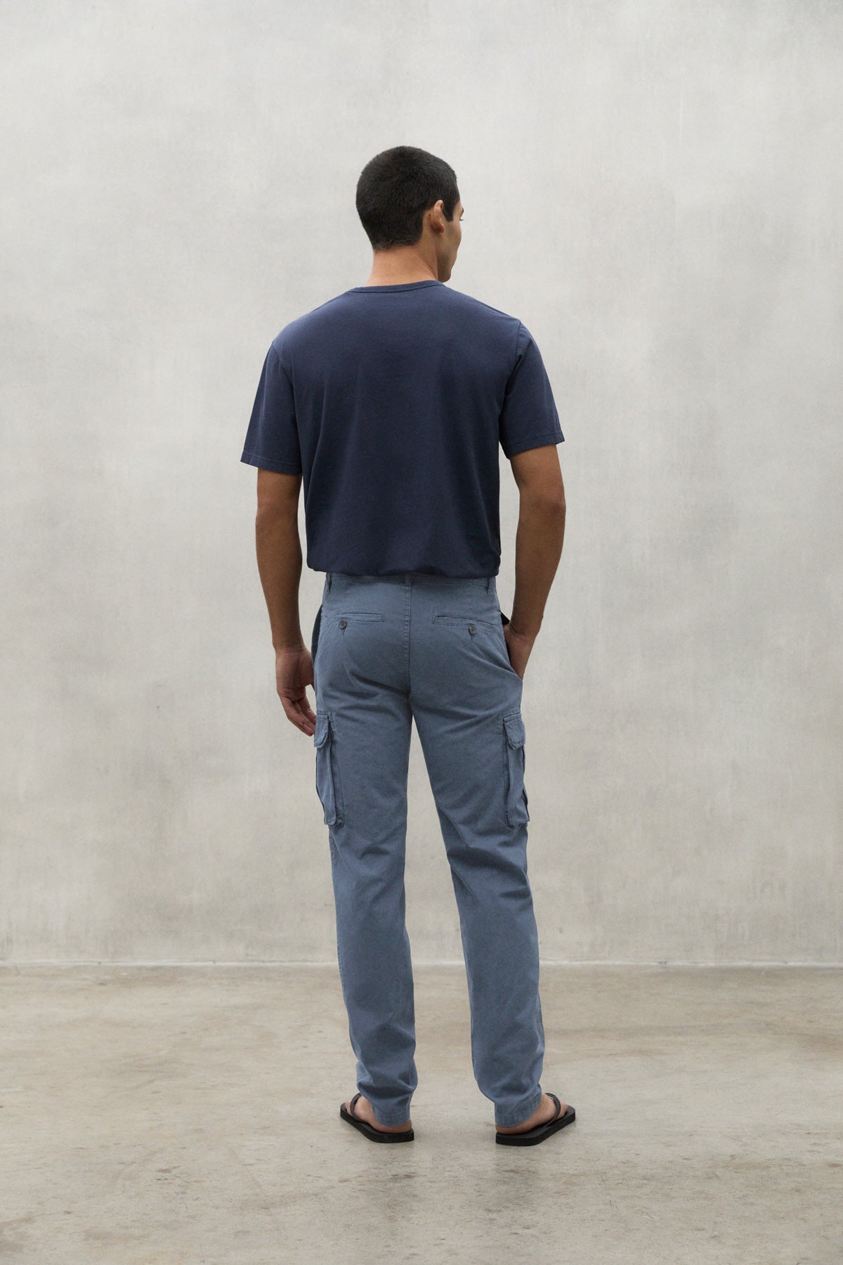 PANTALON CARGO ETHICA BLEU