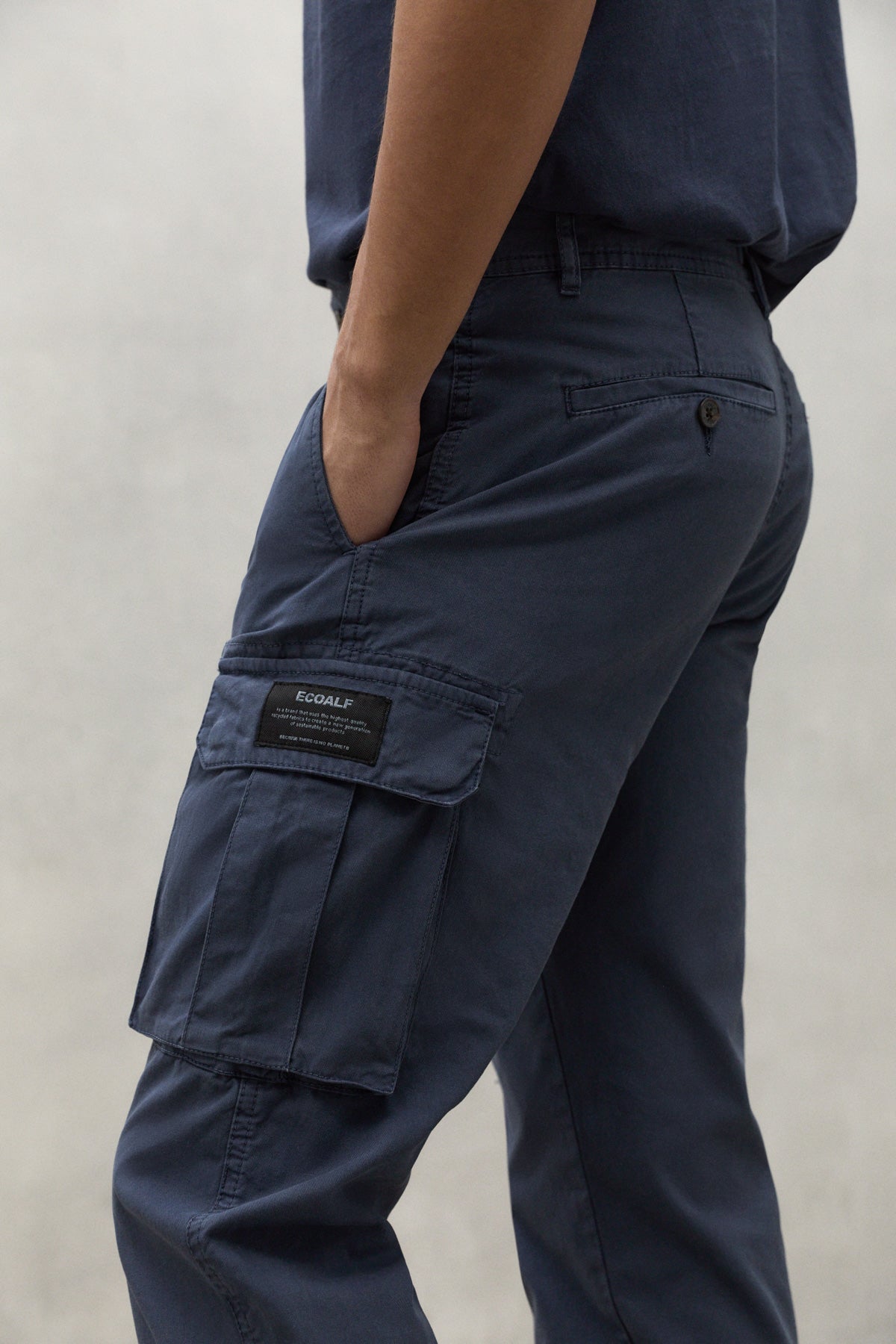 PANTALONI CARGO ETHICA BLU MARINO