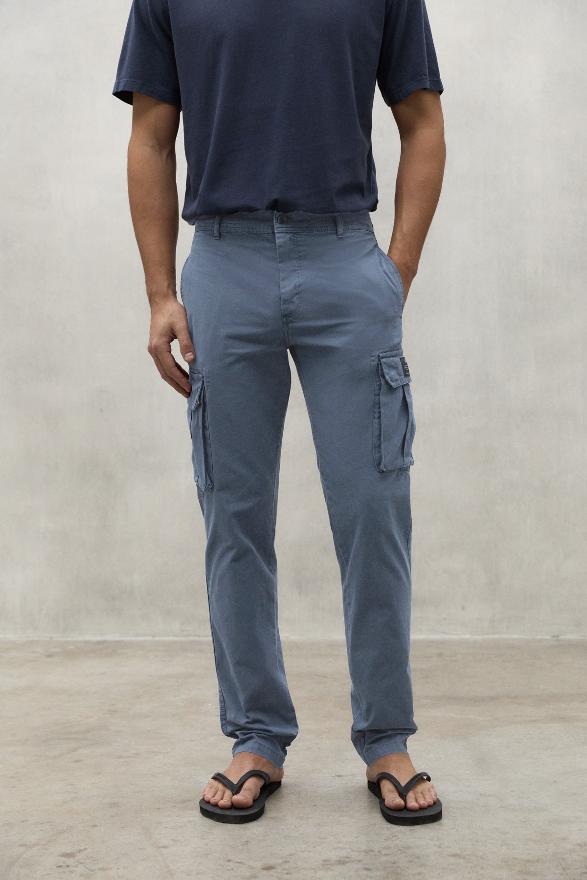 PANTALON CARGO ETHICA BLEU