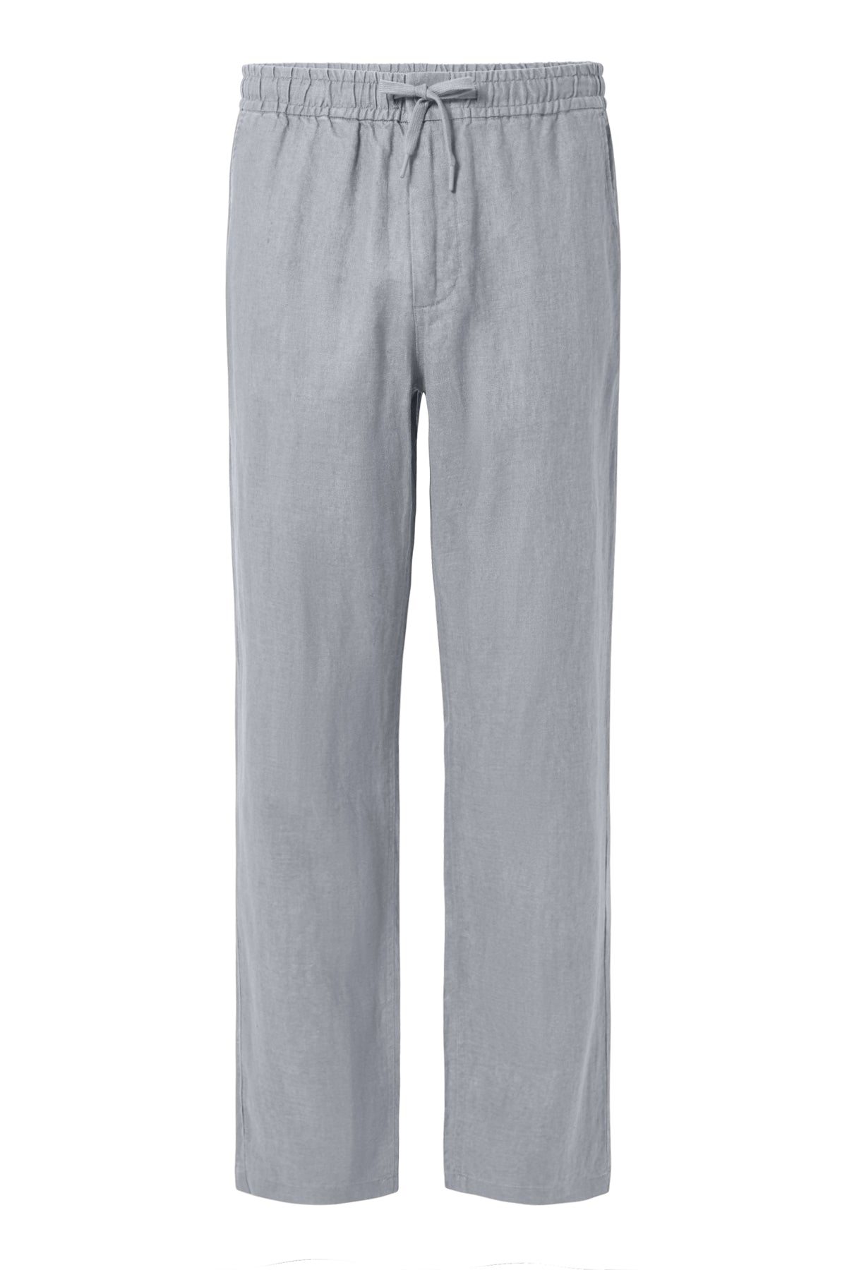 GREY ETHICA LINEN TROUSERS