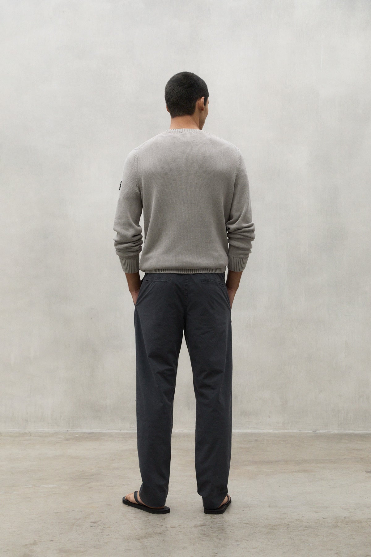 DARK GREY ISNA TROUSERS