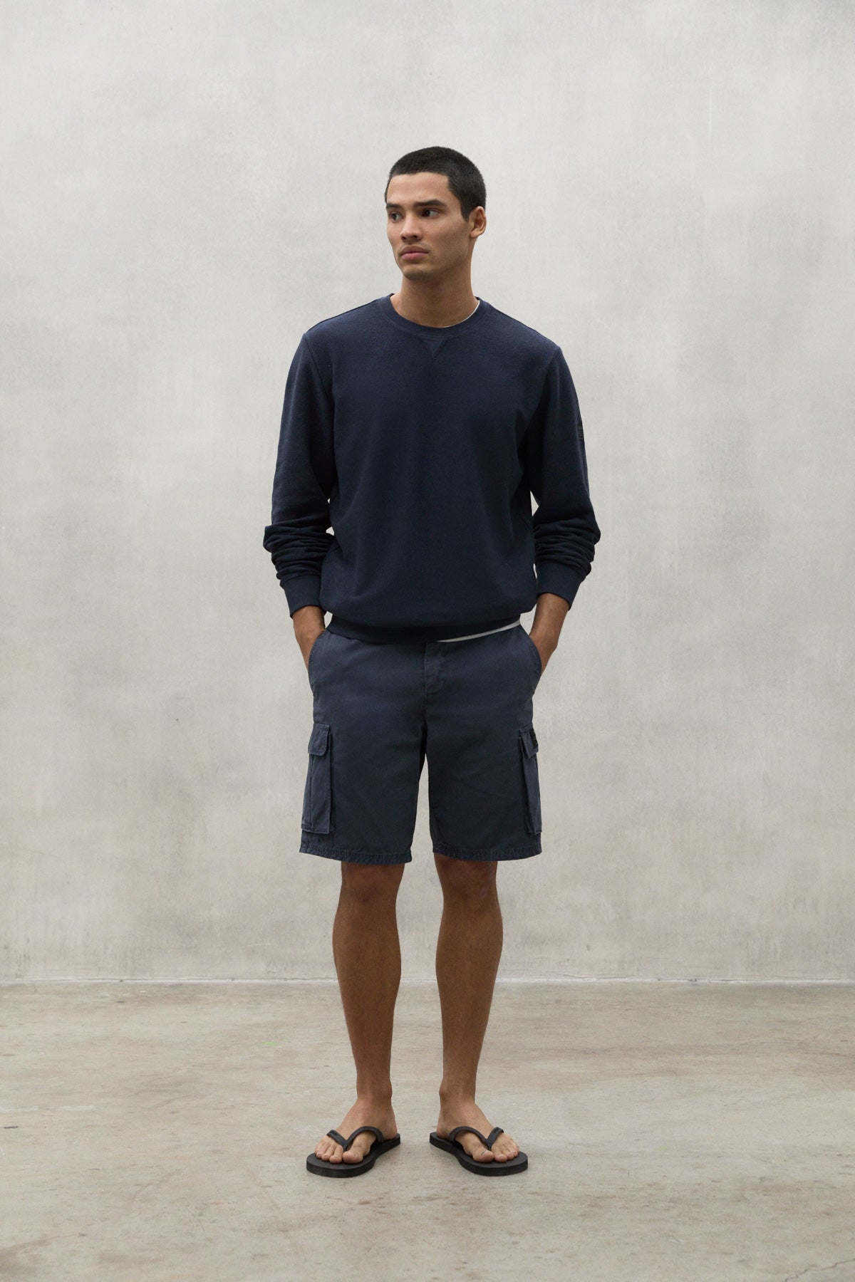 NAVY BLUE LIMA SHORTS