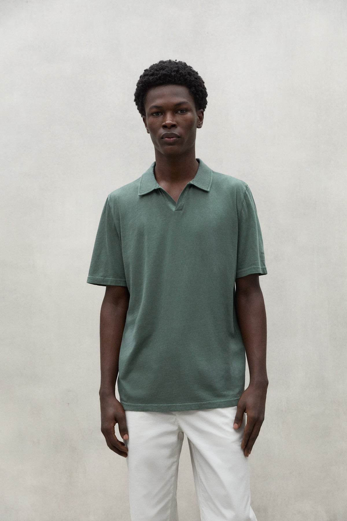 POLO JERSEY ENZO VERT