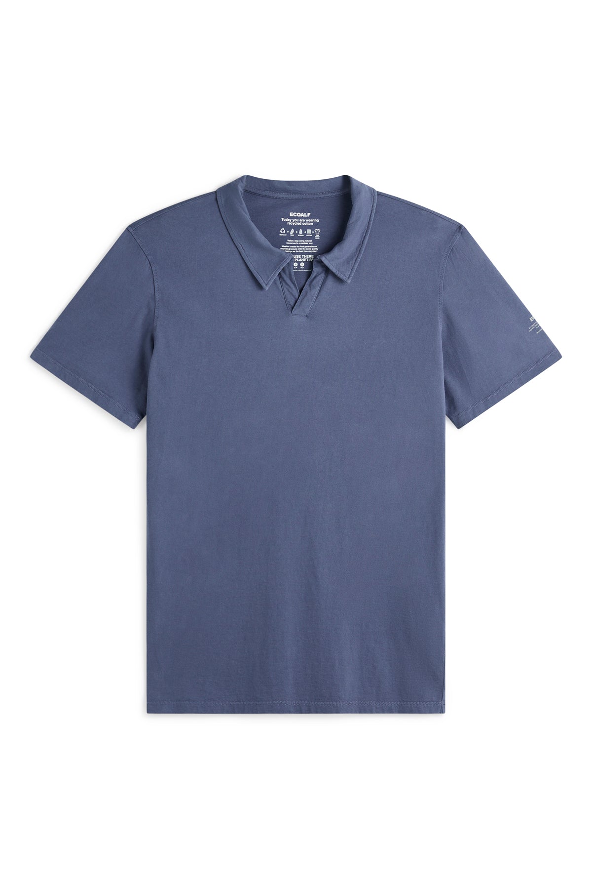 BLUE ENZO JERSEY POLO SHIRT