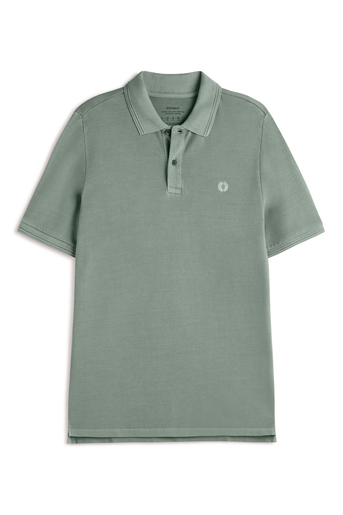 GREEN TANO PIQUE POLO SHIRT