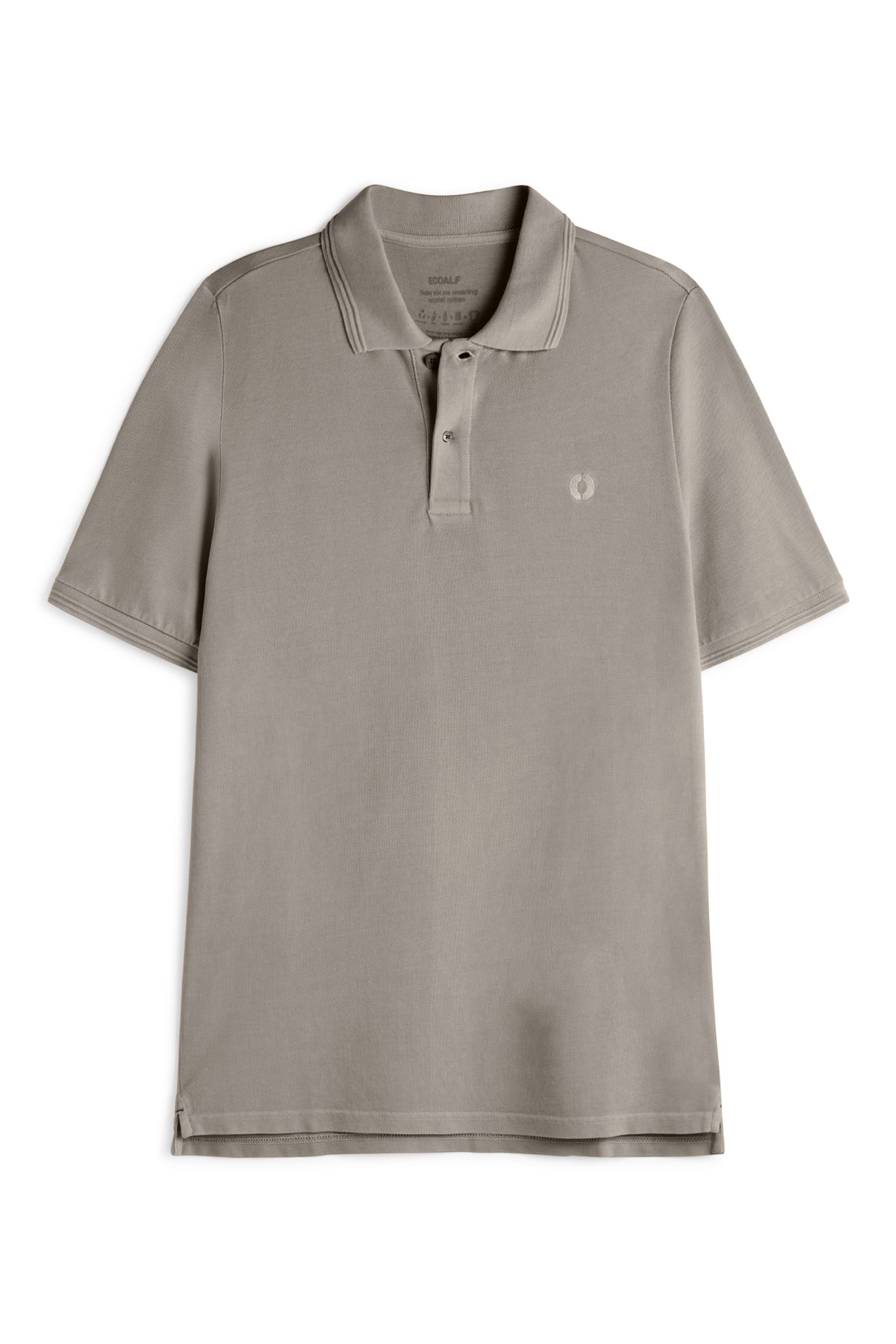 GREY TANO PIQUE POLO SHIRT