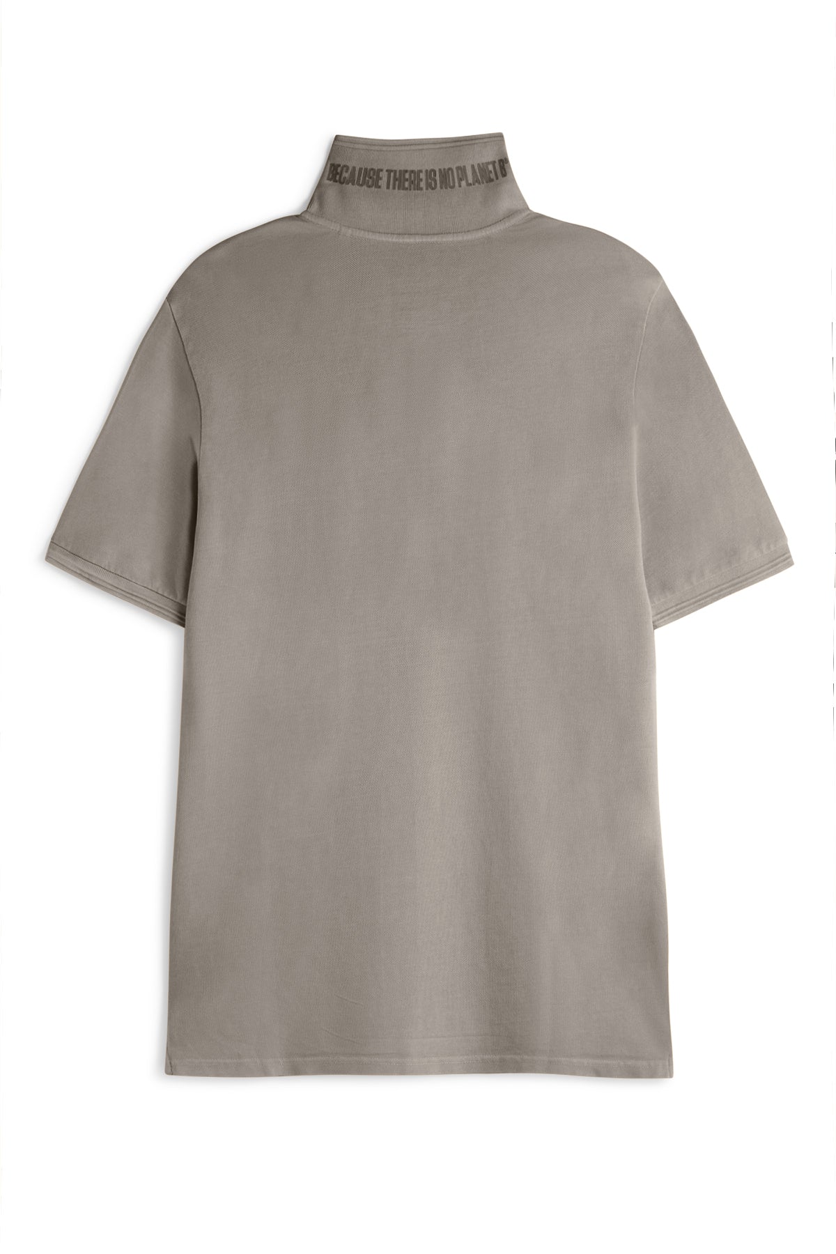 GREY TANO PIQUE POLO SHIRT