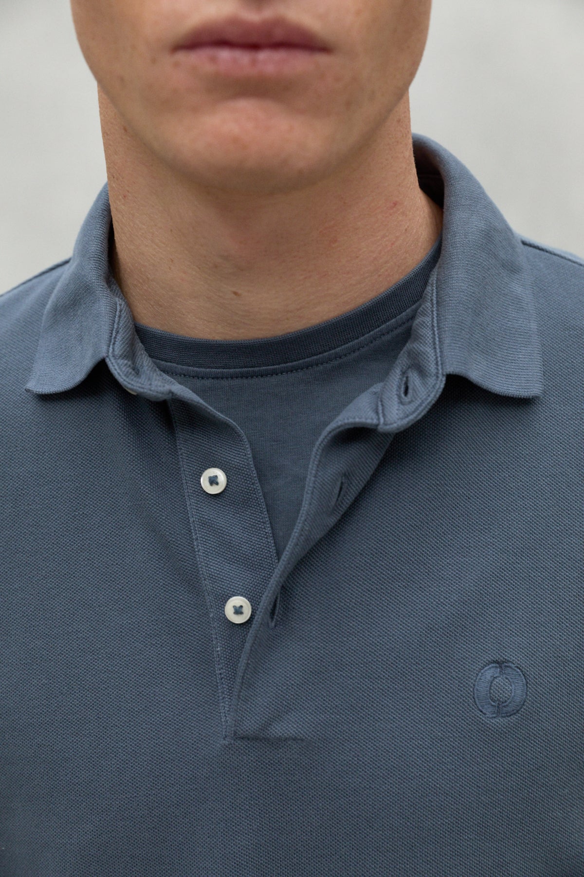 BLUE TED POLO SHIRT